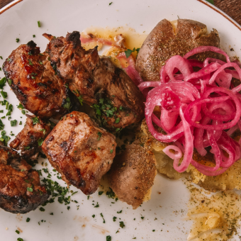 Шашлик зi свинини 