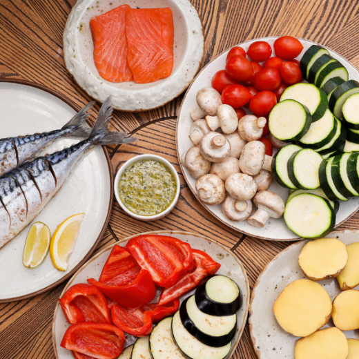 BBQ fish set