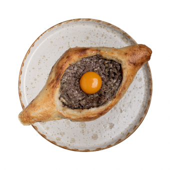 Adjarian khachapuri with veal 500g