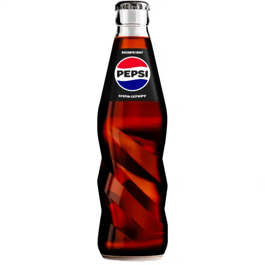 Pepsi Zero glass